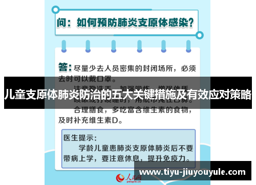 儿童支原体肺炎防治的五大关键措施及有效应对策略